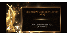 LPN คว้ารางวัล “Best Sustainable Developer (Asia) 2020 ”    จากเวที  PropertyGuru Asia Property Awards