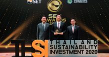 THIP รับรางวัลหุ้นยั่งยืนประจำปี 2563