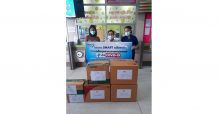 SMART ร่วมใจสู้ภัยโควิด-19 มอบของใช้จำเป็นช่วยเหลือบุคลากรทางการแพทย์ รพ.ชลบุรี
