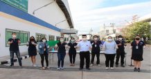 NDR ห่วงใยสุขภาพพนักงานและสังคม  ร่วมสกัดเชื้อไวรัสโควิด-19 ให้พนักงานกว่า 600 คน รับการตรวจก่อนเริ่มงาน