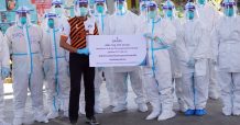 บ้านปูส่งมอบอุปกรณ์ป้องกันส่วนบุคคลมูลค่ากว่า 2 ล้านบาท