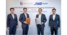 “ออริจิ้น” ลงนามร่วมทุน “เจดับเบิ้ลยูดี” รุกธุรกิจอสังหาฯที่เกี่ยวข้องโลจิสติกส์