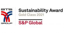 บีทีเอส กรุ๊ปฯ ได้รับการจัดอันดับความยั่งยืนในระดับ “SAM Gold Class” จาก S&P Global เผยแพร่ใน The Sustainability Yearbook 2021 ตอกย้ำการเป็นผู้นำด้านความยั่งยืน “ระดับโลก”