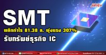 SMT ฉายแววเด่นปี63 พลิกกำไร 81.38 ล.พุ่งแรง 307% -รับทรัพย์ธุรกิจ IC