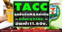 TACC ลุยปิดดีลM&Aทำเงิน  กำไรทะลุ236ล.-อัพเป้า11.60บ. (03/03/64)