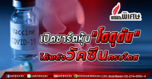 เปิดชาร์ตหุ้น “โตดุดัน” ได้พลังวัคซีนครบโดส
