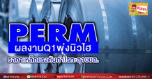PERM ผลงานQ1พุ่งนิวไฮ ราคาเหล็กแรงดันกำไรทะลุ100 ล.