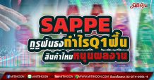 SAPPE กูรูฟันธงกำไรQ1ฟื้น สินค้าใหม่หนุนผลงาน