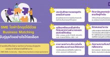 ไทยพาณิชย์แนะเอสเอ็มอีทำ Business Matching สร้างโอกาสโตฝ่าวิกฤต เปิดเคล็ดลับเตรียมตัวจับคู่ธุรกิจอย่างไรให้ลงล็อค