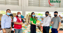 MENA ร่วมช่วยเหลือผู้ประสบภัยโควิด-ไฟไหม้โรงงานกิ่งแก้ว