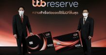 ทีเอ็มบีธนชาตจับมือวีซ่า ยกระดับประสบการณ์ทางการเงิน เฉพาะลูกค้าที่ถือบัตรเครดิต ทีทีบี รีเซิร์ฟ