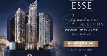 สิงห์ เอสเตท ตอกย้ำผู้นำแบรนด์คอนโดลักชัวรีใจกลางเมือง ส่งแคมเปญ THE ESSE – SIGNATURE SELECTION ให้ส่วนลดสูงสุด 3.2 ล้าน
