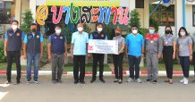 กลุ่มเหล็กสหวิริยาสนับสนุนกิจกรรมวันกำนันผู้ใหญ่บ้าน  เพื่อดำเนินภารกิจสู้ภัยโรคโควิด-19 อำเภอบางสะพาน