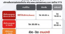 ร้านอาหารญี่ปุ่น “โออิชิ” ปรับรูปแบบและเวลาให้บริการ เริ่ม 3 สิงหาคมนี้