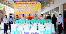 อินโดรามา เวนเจอร์ส มอบข้าวสาร 2,000 กิโลกรัม ให้แก่โรงทานวัดตากวนและชาวบ้านในชุมชนตากวน-อ่าวประดู่ จ.ระยอง