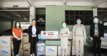 ซมโปะ ประกันภัย ร่วมเคียงข้างคนไทยสนับสนุนอุปกรณ์ป้องกันโควิด-19 ให้เจ้าหน้าที่เขตบางรัก