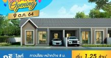 9 ต.ค. นี้ Grand Opening โครงการภูริ วังน้อย ทาวน์โฮมชั้นเดียวราคาล้านต้นๆ