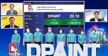DPAINT ลั่นระฆังเทรดวันแรก เปิดตลาดฯ ราคาเหนือจอง 200%