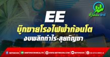 EE บุ๊กขายโรงไฟฟ้าก้อนโต งบพลิกกำไร-ลุยกัญชา