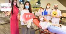 เคทีซีจับมือพนักงานสุขภาพดีบริจาคโลหิต บรรเทาวิกฤตขาดโลหิตสำรอง