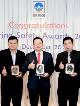 VL รับรางวัล IESG Safety Award 2021