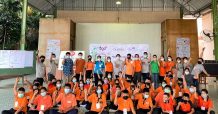 มูลนิธิ EDF ร่วมกับเดอเบลจัดอบรมนักเรียนกลุ่มแกนนำยุวเกษตรอินทรีย์ Kids D Do D วิถีพอเพียง