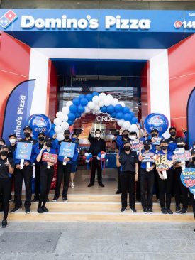 อลังการ ‘W’ เปิดตัว Domino’s Pizza สาขางามวงศ์วาน