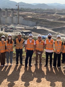 APM ควง RT เยี่ยมชมโครงการประตูระบายน้ำศรีสองรัก จ.เลย