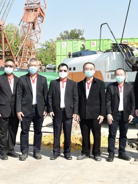 KUMWEL ถือฤกษ์ดี ลงเสาเข็มสร้างสำนักงานแห่งใหม่ มูลค่ากว่า 240 ลบ