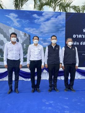 INSET ร่วมงานพิธียกเสาเอกอาคารศูนย์ Data Center ระดับ Tier III