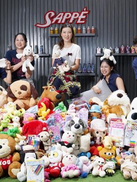 SAPPE ส่งมอบตุ๊กตาให้แก่น้องๆ มูลนิธิเด็กอ่อนในสลัมฯ เนื่องในวันเด็กแห่งชาติ