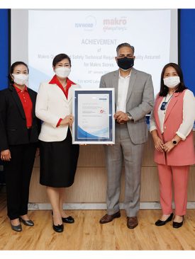 ชูมาตรฐานสากล “แม็คโคร” ทุกสาขา ผ่านการรับรอง ISO 22000 : 2018 จาก ทูฟ นอร์ด