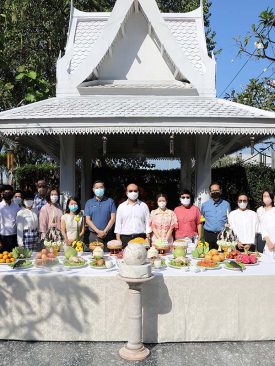 คณะผู้บริหาร อิมแพ็ค ร่วมพิธีไหว้ศาลตายายเมืองทองธานี