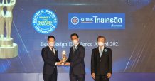 ธ.ไทยเครดิตฯ รับรางวัลบูธสวยงามยอดเยี่ยม ในงาน Money & Banking Awards 2021