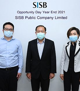 SISB ปักธงปี 65 เข้าสู่โหมดเติบโตรอบใหม่ ตั้งเป้ารายได้โต 15-20%