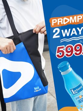 แลคตาซอย พร้อมพ์ ชวนอร่อยรับซัมเมอร์ไปทุกที่ มาพร้อมกับ Lactasoy PROMPT Bag