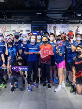 เคทีซีจับมือสเก็ตเชอร์ส จัดกิจกรรม “KTC Sports X SKECHERS City RC Run”