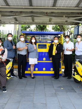 “AMR พัฒนาระบบสถานีสับเปลี่ยนแบตเตอรี่ หวังต่อยอดสู่ มาชาร์จ แพลตฟอร์ม”