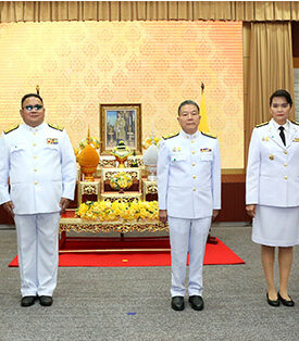 ประธาน กสทช. และ กสทช. ทำพิธีรับสนองพระบรมราชโองการโปรดเกล้าฯ แต่งตั้งให้ดำรงตำแหน่ง