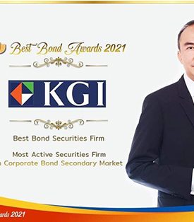 KGI คว้า 2 รางวัลรวดจากงาน ThaiBMA Best Bond Awards 2021