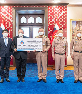 ปตท.สผ. มอบเงิน 15 ล้านบาท สนับสนุนสมาคมกีฬาแข่งเรือใบฯ