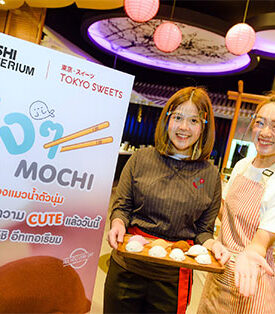 “โออิชิ อีทเทอเรียม” ร่วมกับ “โตเกียว สวีท” ยกขบวนขนมญี่ปุ่น โมจิแมวน้ำ และโมจิมินิ เสิร์ฟไม่อั้น เอาใจสายหวาน