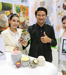 ข่าวดีผลไม้ไทย แม็คซ์ฟู๊ด กรุ๊ป เผยไอศกรีมผลไม้ไทยสุดฮิตในเกาหลี เตรียมต่อยอดเปิดตลาดใหม่ ออสเตรเลีย-ตะวันออกกลาง-แอฟริกา วางเป้ากวาดรายได้ปีนี้ 250 ล้านบาท โตเพิ่ม 100%