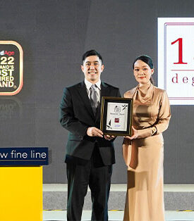 นม 137 ดีกรี ได้รับรางวัล 2022 Thailand’s Most Admired Brand