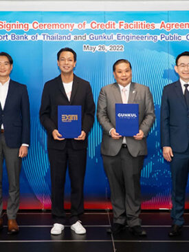 “EXIM BANK ให้การสนับสนุนทางการเงินกลุ่ม GUNKUL เสริมศักยภาพการเติบโตผู้ประกอบการไทยสู่โมเดลเศรษฐกิจ BCG ”