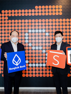 ธนาคารกรุงเทพ จับมือ ช้อปปี้เพย์ ขยายบริการชำระเงินผ่าน QR Code