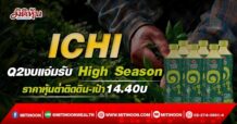 ICHI Q2 งบแจ่มรับ High Season  ราคาหุ้นต่ำติดดิน-เป้า 14.40บ  (10/05/65)