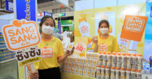 แลคตาซอย ควงแขนน้องซังซัง ออกบูธในงาน แม็คโคร “ตลาดนัดโชห่วย ครั้งที่ 12”
