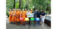 เอ็กโก กรุ๊ป ขยายผลสำเร็จด้านการจัดการขยะสู่ชุมชน สนับสนุนถังขยะและองค์ความรู้การจัดการขยะแก่ “วัดชลประทานฯ”