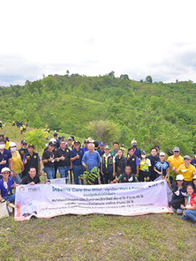 IND ร่วมกิจกรรมคืนผืนป่าโครงการ Care the Wild : ปลูกป้อง Plant & Protect